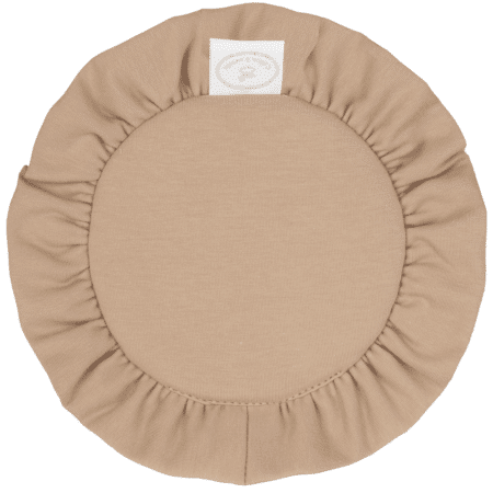 Cotton & Sweets - Dollhouse playmat with ruffles - Cappuccino