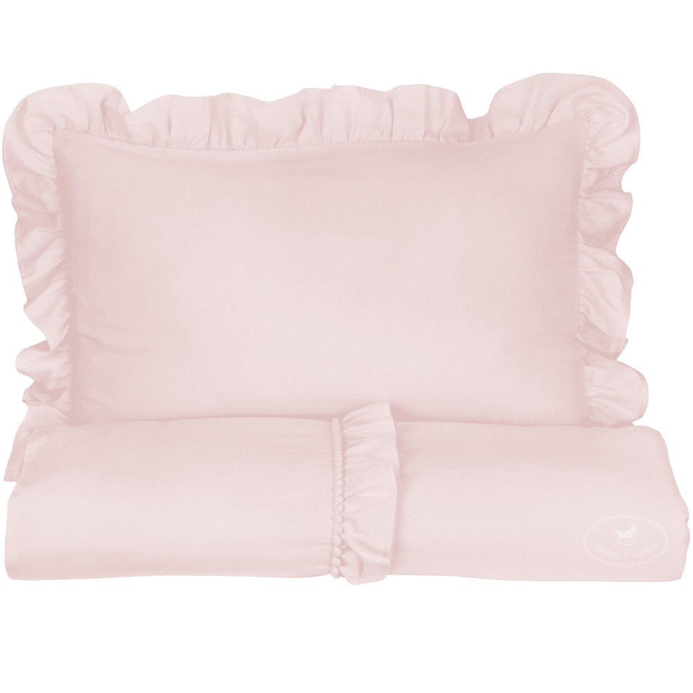 Cotton & Sweets - Junior bed linen without filling Boho Powder pink