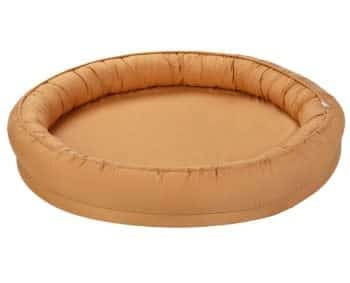 Cotton & Sweets - Linen Junior nest without ruffles Caramel