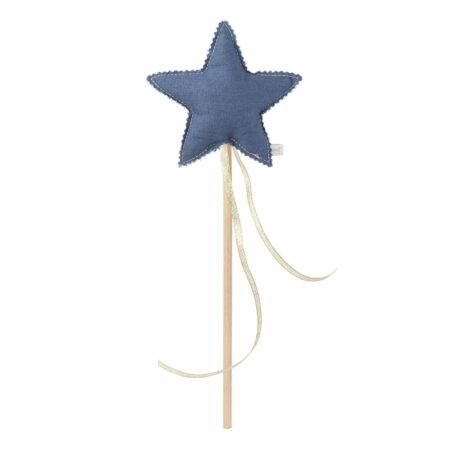 Cotton & Sweets - Magic wand - Gold - Denim