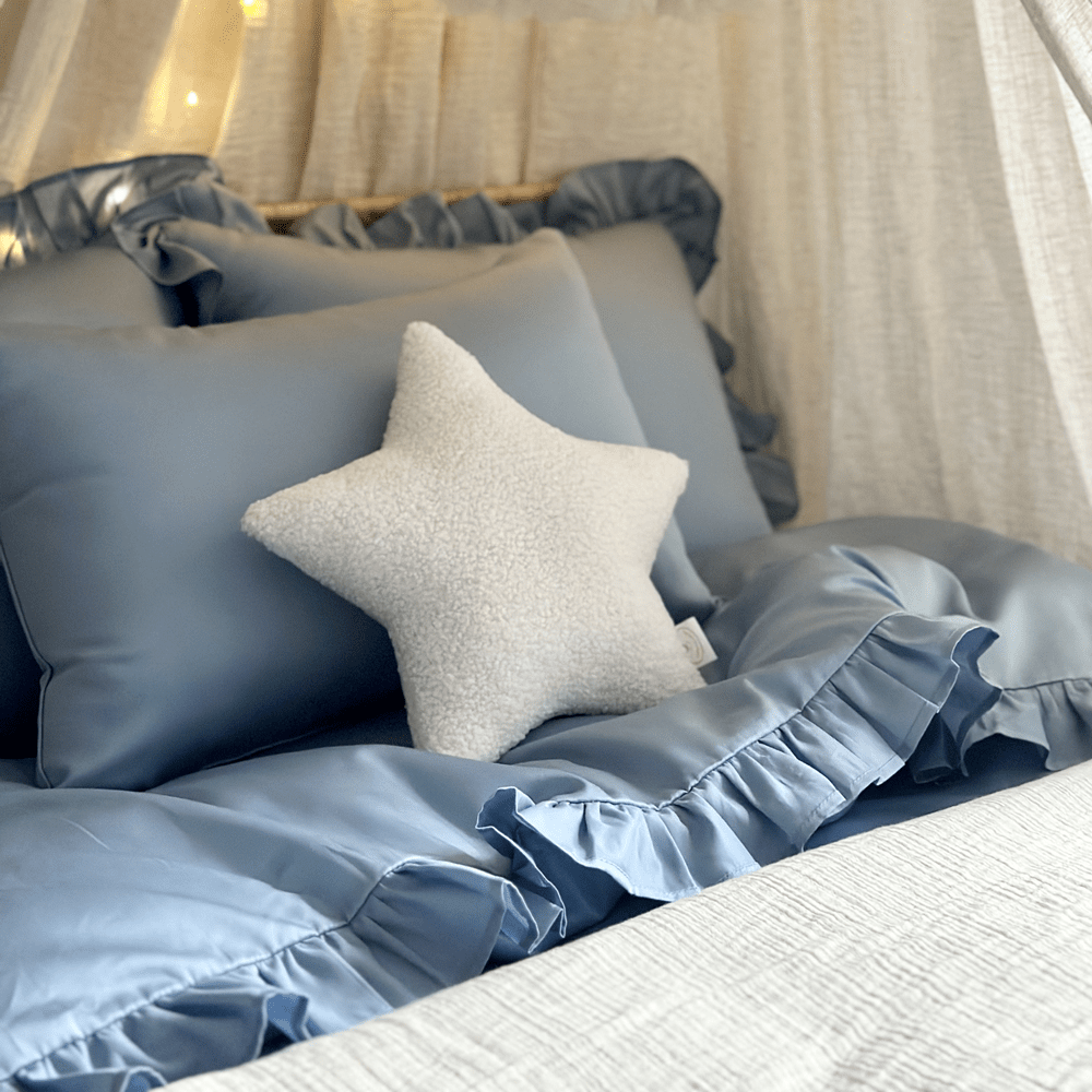 Cotton & Sweets - Margaret Adult bed linen set Blue 200x220