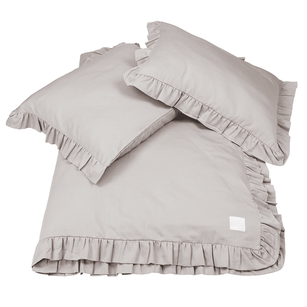 Cotton & Sweets - Margaret Adult bed linen set Dark beige 160x200
