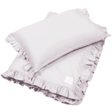 Cotton & Sweets - Margaret Junior bed linen with ruffles (covers) Lilac