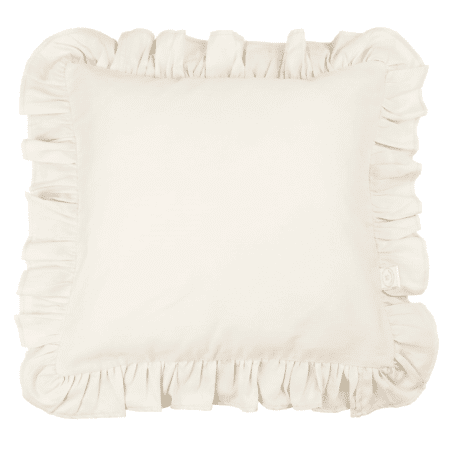 Cotton & Sweets - Margaret Pillow with ruffles - Vanilla