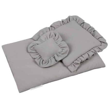 Cotton & Sweets - Mini Bedding Set - Light grey