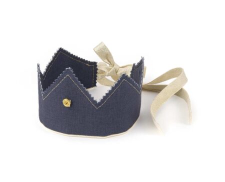 Cotton & Sweets - Party Crown Rose - Gold - Graphit