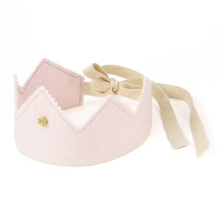 Cotton & Sweets - Party Crown Rose - Gold - Powder pink