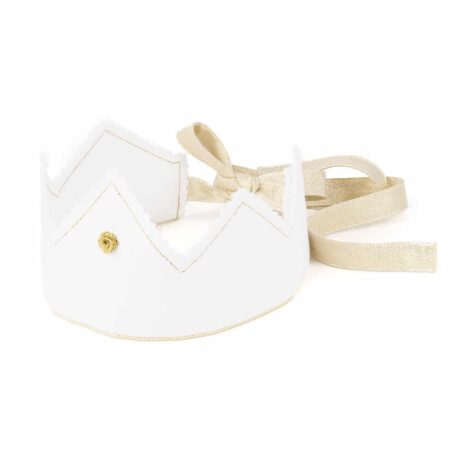 Cotton & Sweets - Party Crown Rose - Gold - White