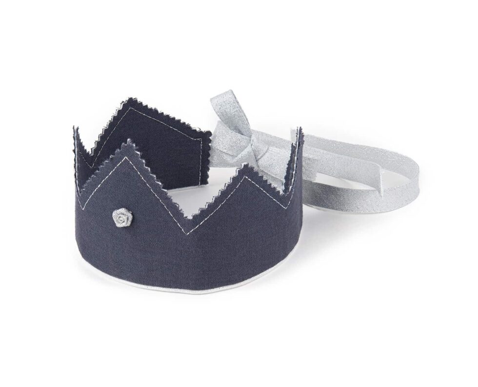Cotton & Sweets - Party Crown Rose - Silver - Graphit