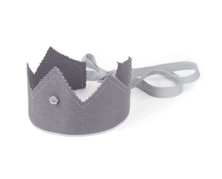 Cotton & Sweets - Party Crown Rose - Silver - Shark