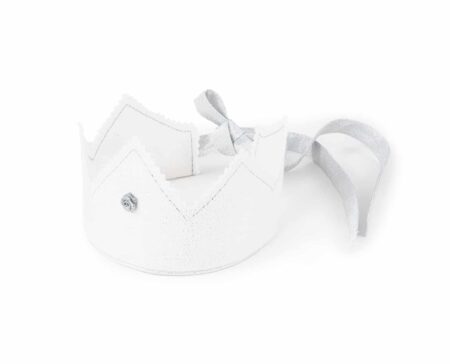 Cotton & Sweets - Party Crown Rose - Silver - White