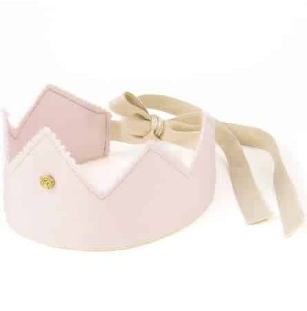 Cotton & Sweets - Party Crown Gold - Powder pink