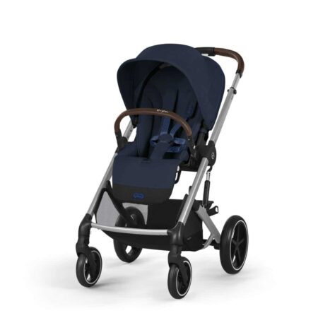 Cybex - Balios S Lux Silver / Ocean Blue | Navy Blue