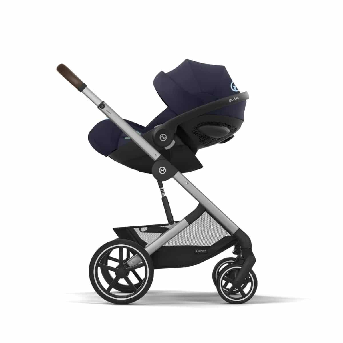 Cybex - Balios S Lux Silver / Ocean Blue | Navy Blue