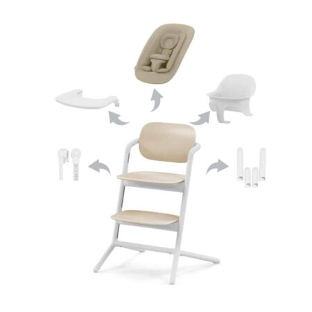 Cybex - Set 4-en-1 Lemo 2 - Sand White