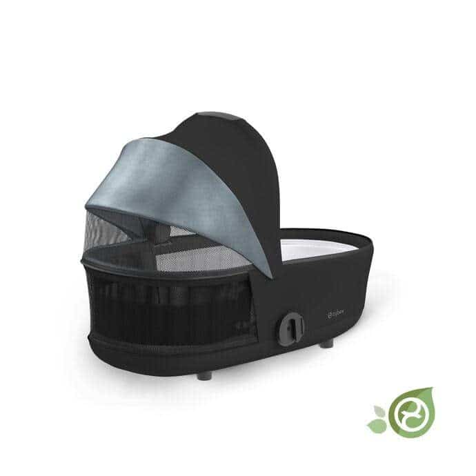 Cybex - Sustainable Fabric Lux Carry Cot Mios 3 - Black