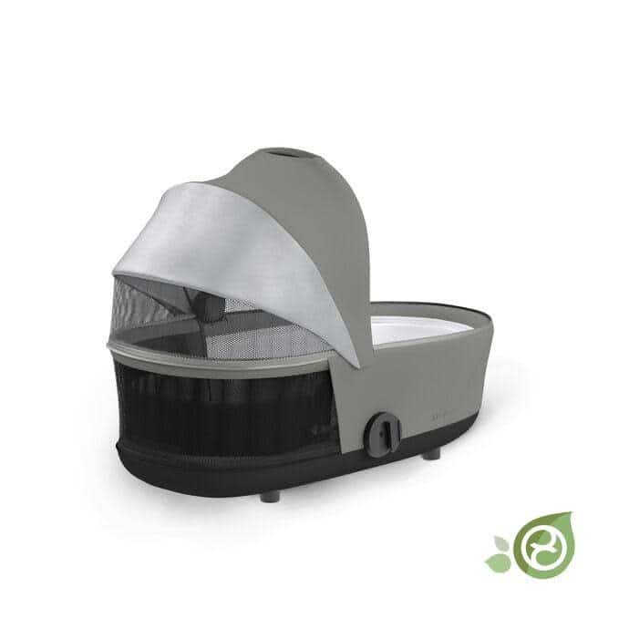 Cybex - Sustainable Fabric Lux Carry Cot Mios 3 - Grey