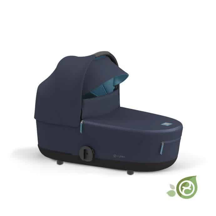 Cybex - Sustainable Fabric Lux Carry Cot Mios 3 - Navy