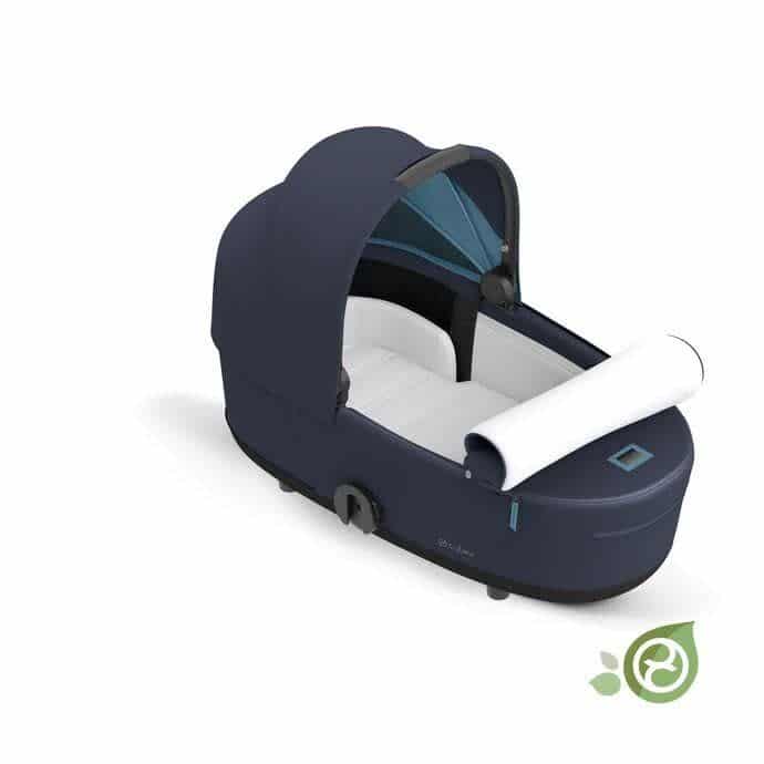 Cybex - Sustainable Fabric Lux Carry Cot Mios 3 - Navy