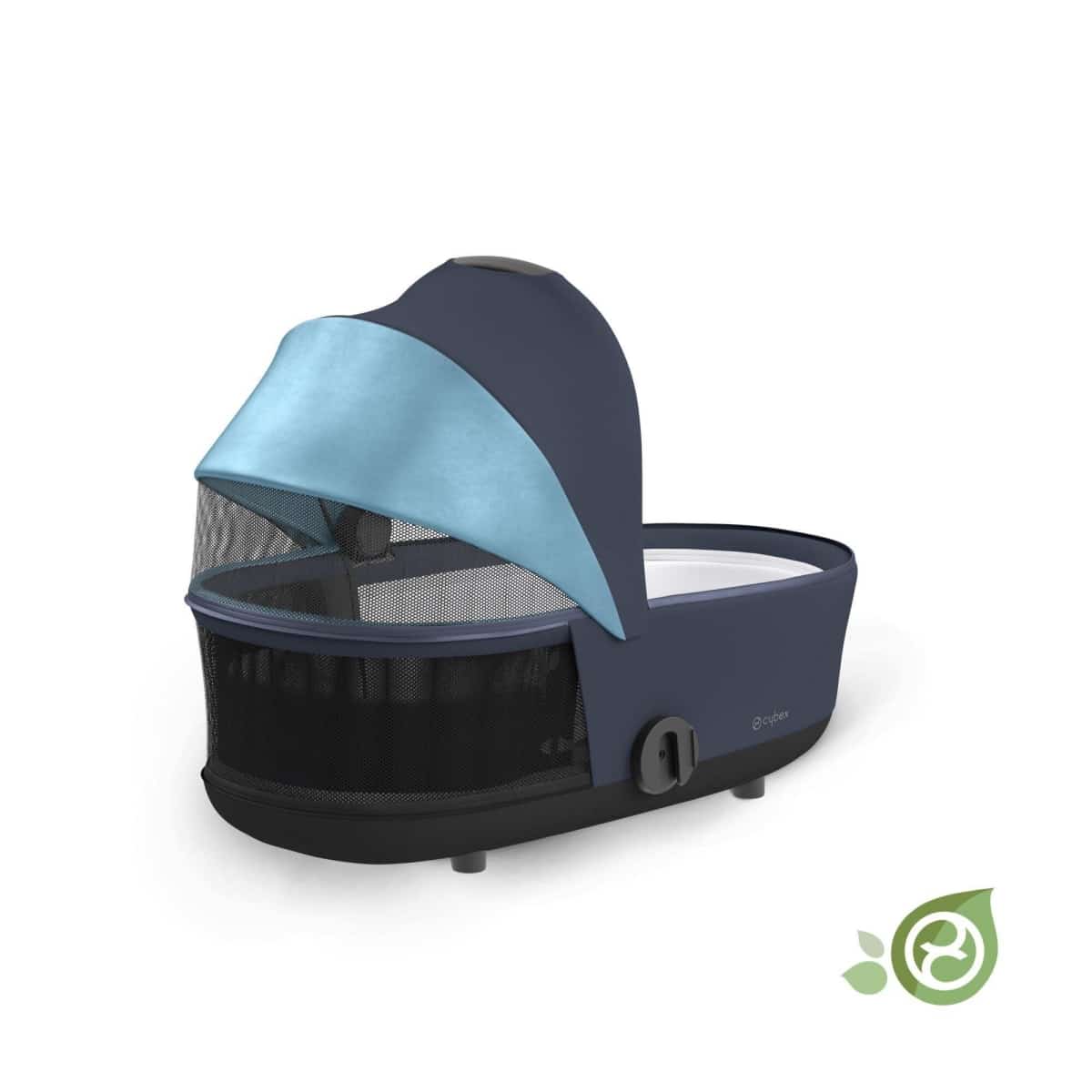 Cybex - Sustainable Fabric Lux Carry Cot Mios 3 - Navy
