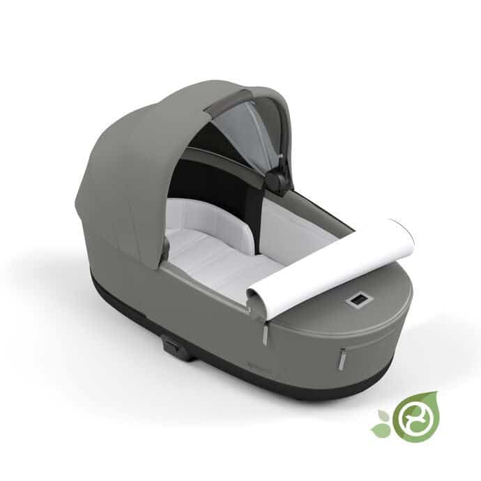 Cybex - Sustainable Fabric Lux Carry Cot Priam 4 | e-Priam 2 - Grey