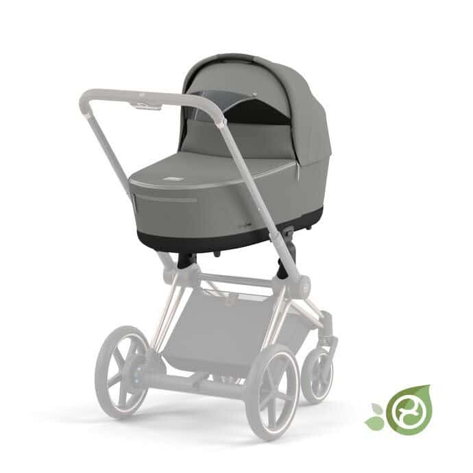 Cybex - Sustainable Fabric Lux Carry Cot Priam 4 | e-Priam 2 - Grey