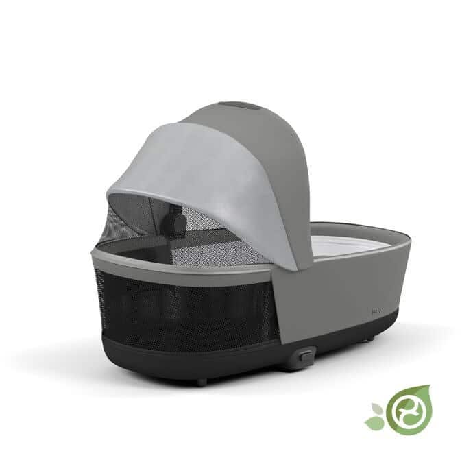 Cybex - Sustainable Fabric Lux Carry Cot Priam 4 | e-Priam 2 - Grey