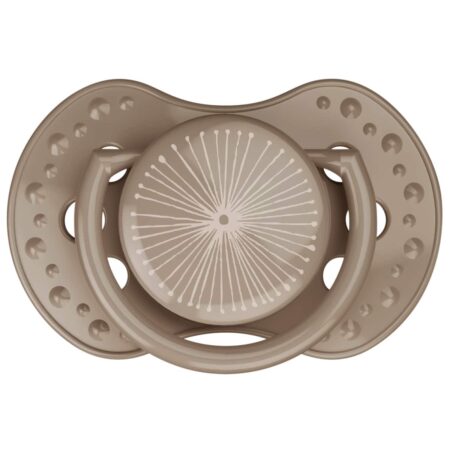 Difrax - Dynamic Fopspeen 0-3M Harmony Créme / L.Brown