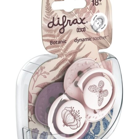 Difrax - Dynamic Fopspeen 18+M Botanic Pink / Purple