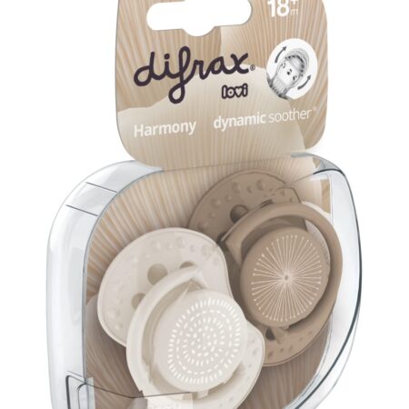 Difrax - Dynamic Fopspeen 18+M Harmony Créme / L.Brown