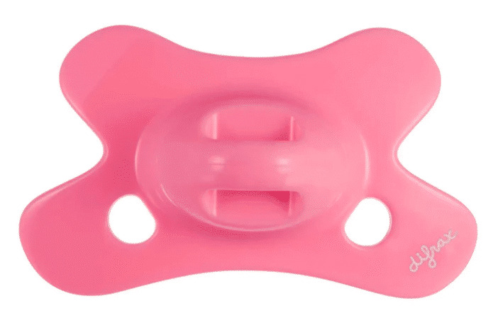 Difrax - Fopspeen Natural 0-6M Uni/Pure Raspberry