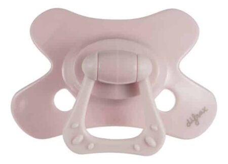 Difrax - Fopspeen Natural 6M+ Uni/Pure Roze/Blossom