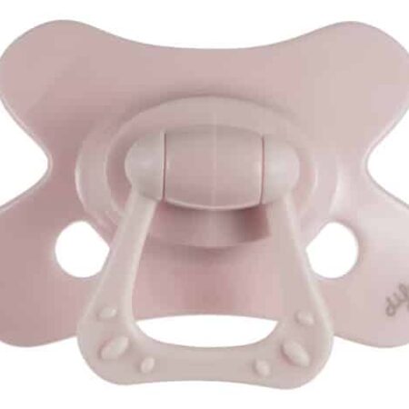 Difrax - Fopspeen Natural 6M+ Uni/Pure Roze/Blossom