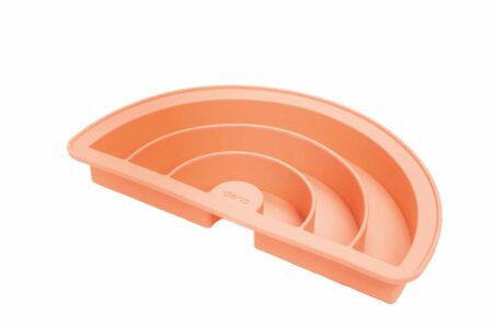 Dëna - Bakken: REGENBOOG - Roze, in silicone, in doos