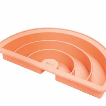 Dëna - Bakken: REGENBOOG - Roze, in silicone, in doos