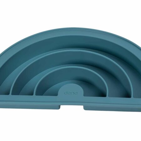 Dëna - Bakken: REGENBOOG - blauw, in silicone, in doos