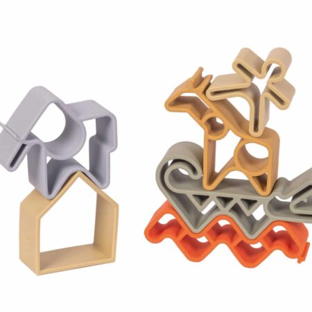 Dëna - Natuur: DIEREN, in silicone, in doos, 0m+