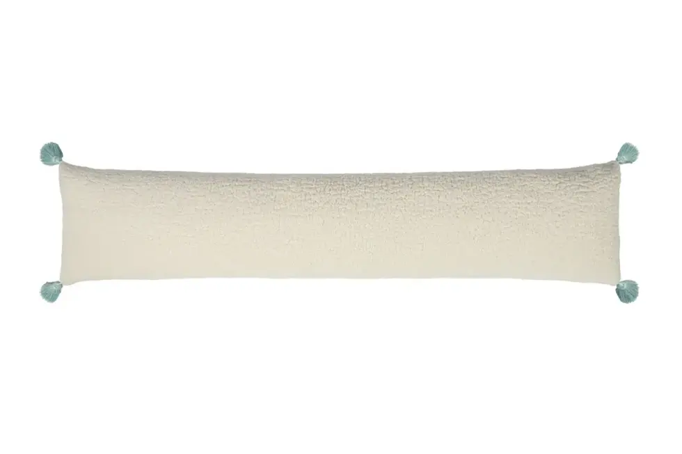 DockATot - Cosset Body Pillow - Boucle/Marine Chambray