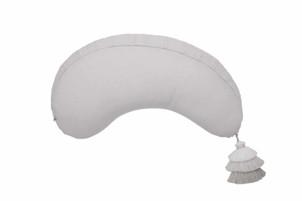 DockATot - La Maman Wedge ( Nursing Pillow) Fog Grey Chambray