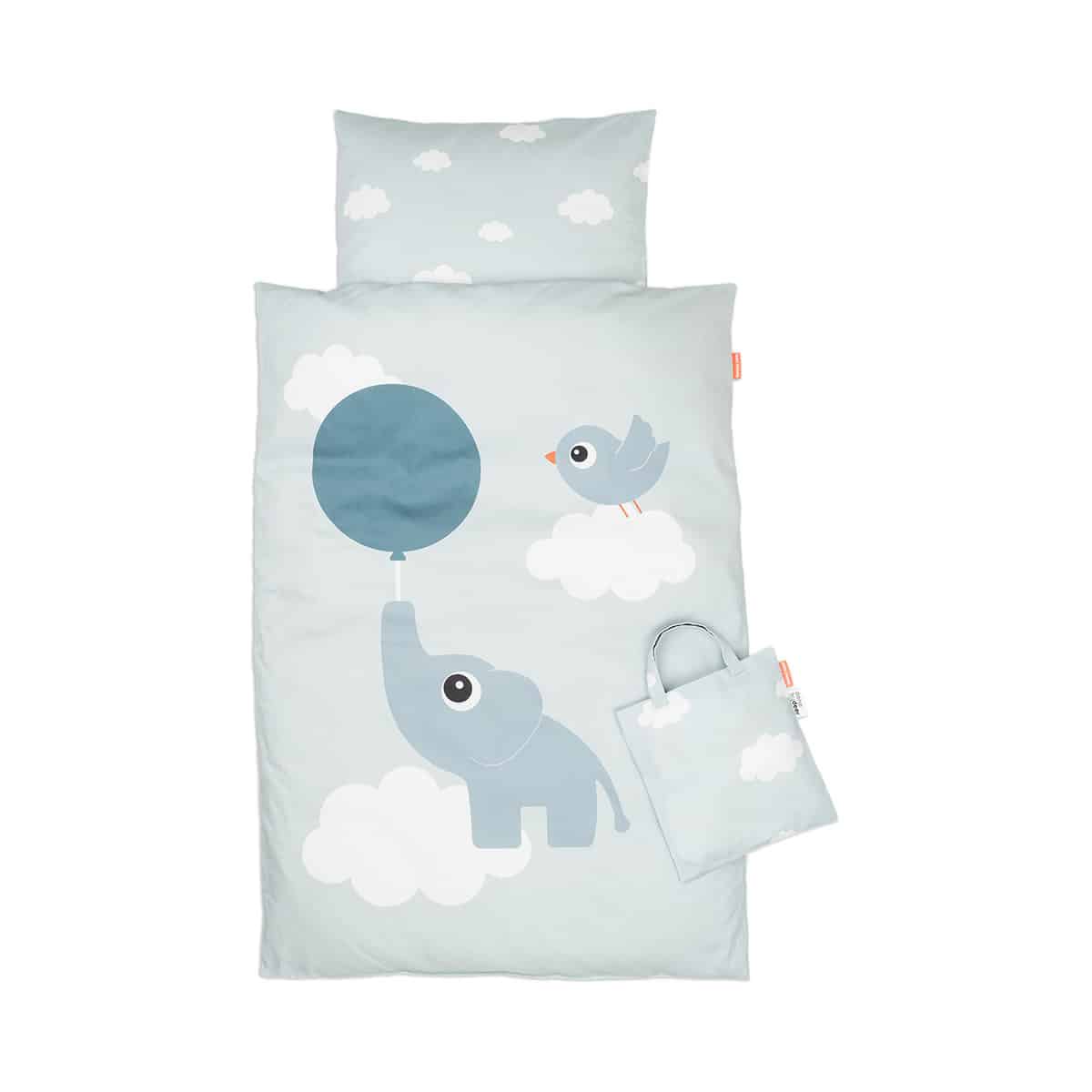 Done by Deer - Bedlinen baby INT/DK Elphee Blue
