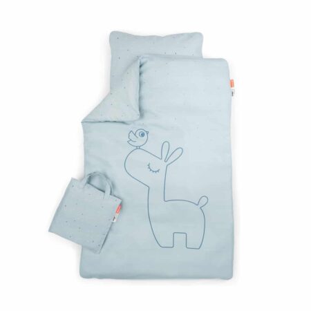 Done by Deer - Bedlinen baby INT/DK GOTS Lalee Blue