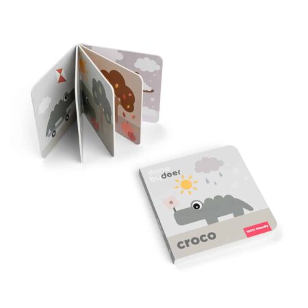 Done by Deer - Board book Seasons Croco Colour mix