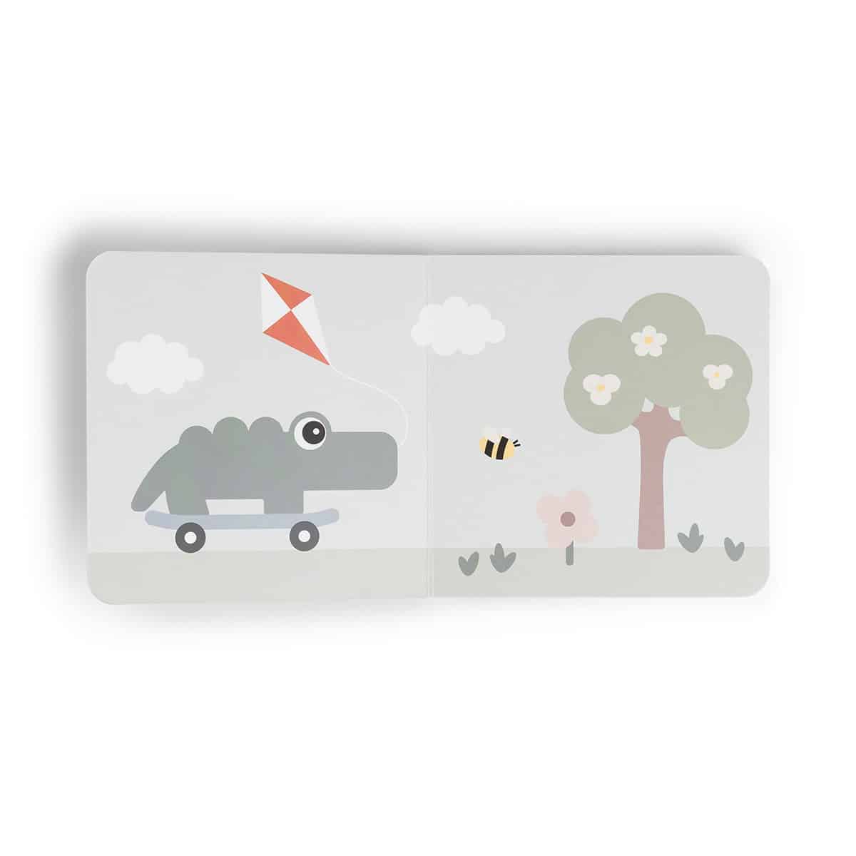 Done by Deer - Board book Seasons Croco Colour mix