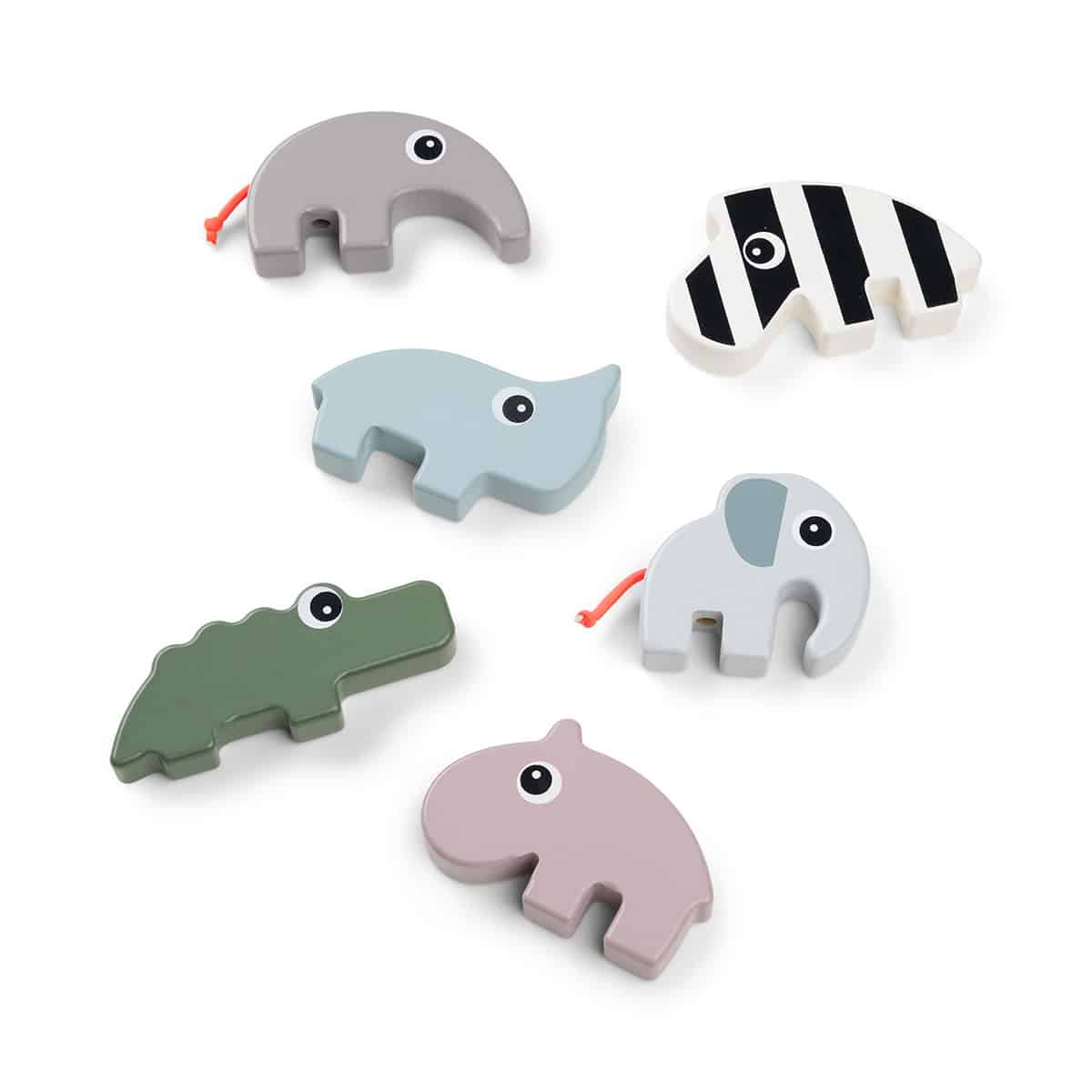 Done by Deer - Building block set 34 pcs Deer friends Colour mix