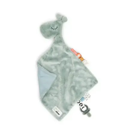 Done by Deer - Comfort blanket, Raffi, Blue