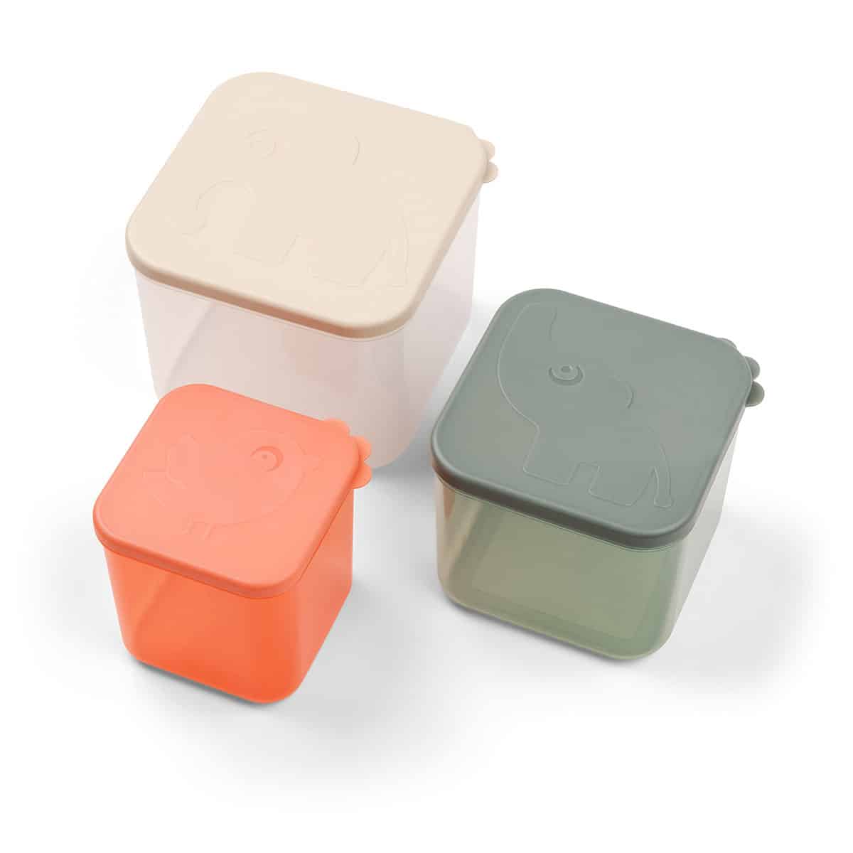 Done by Deer - Food storage container set L Elphee Colour mix