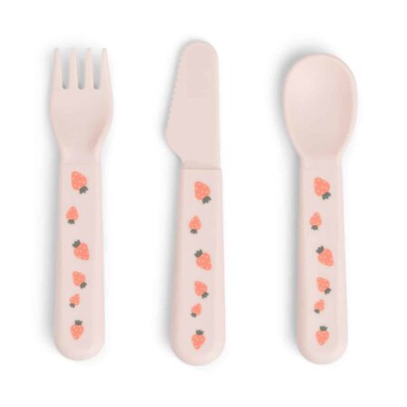 Done by Deer - Foodie cutlery set Tiny farm Powder