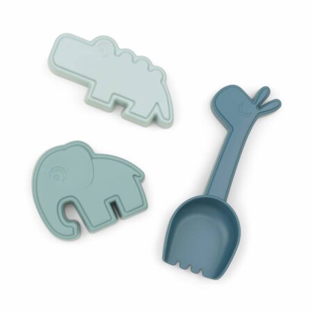 Done by Deer - Sand play set 3 pcs Deer friends Blue