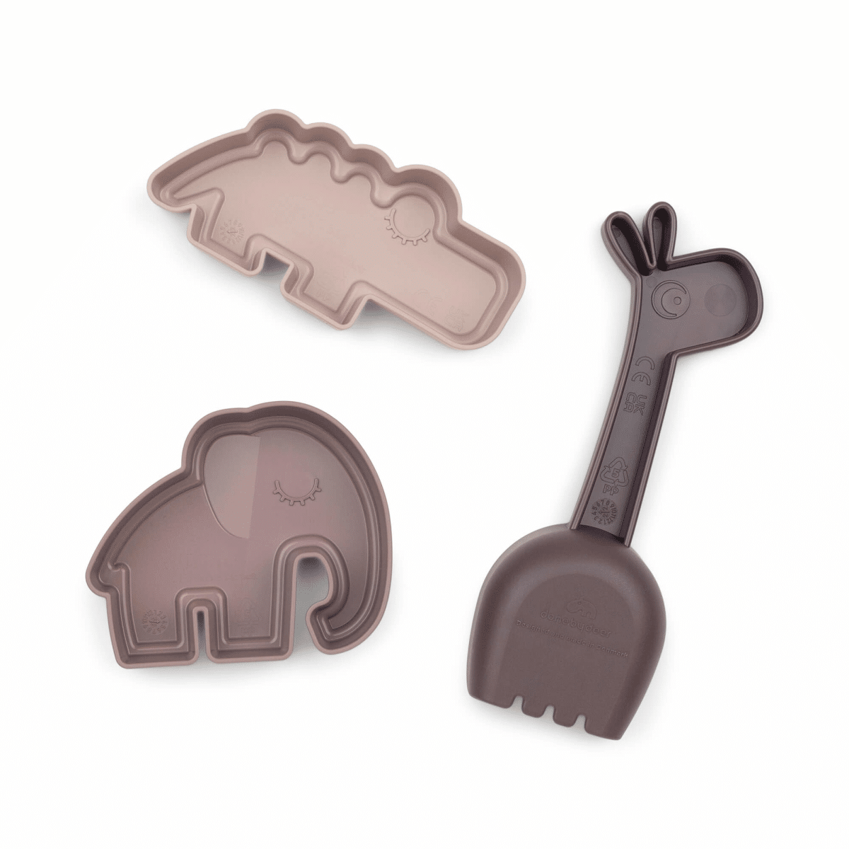 Done by Deer - Sand play set 3 pcs Deer friends Powder