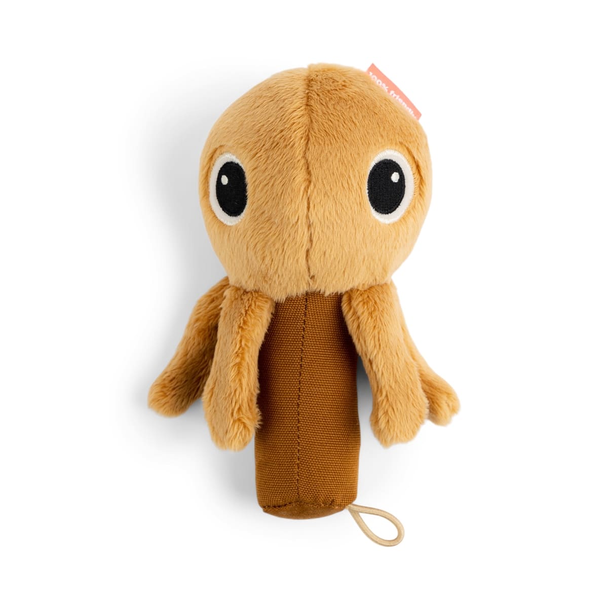 Done by Deer - Sensory rattle mirror Jelly Mustard